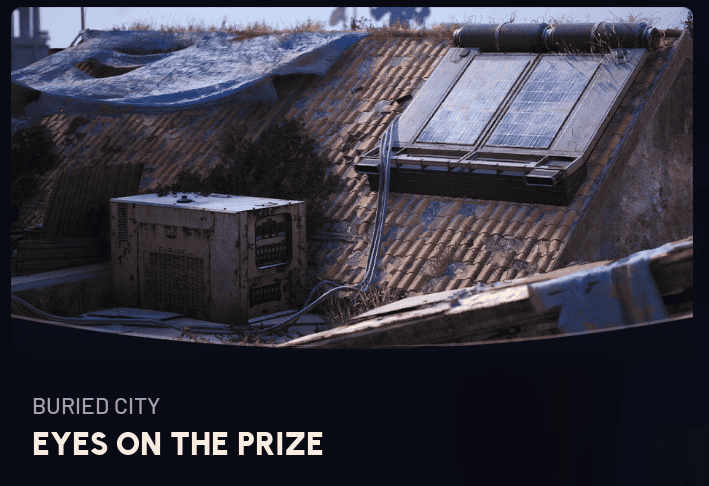 Arc Raiders Bured city Eyes on the prize