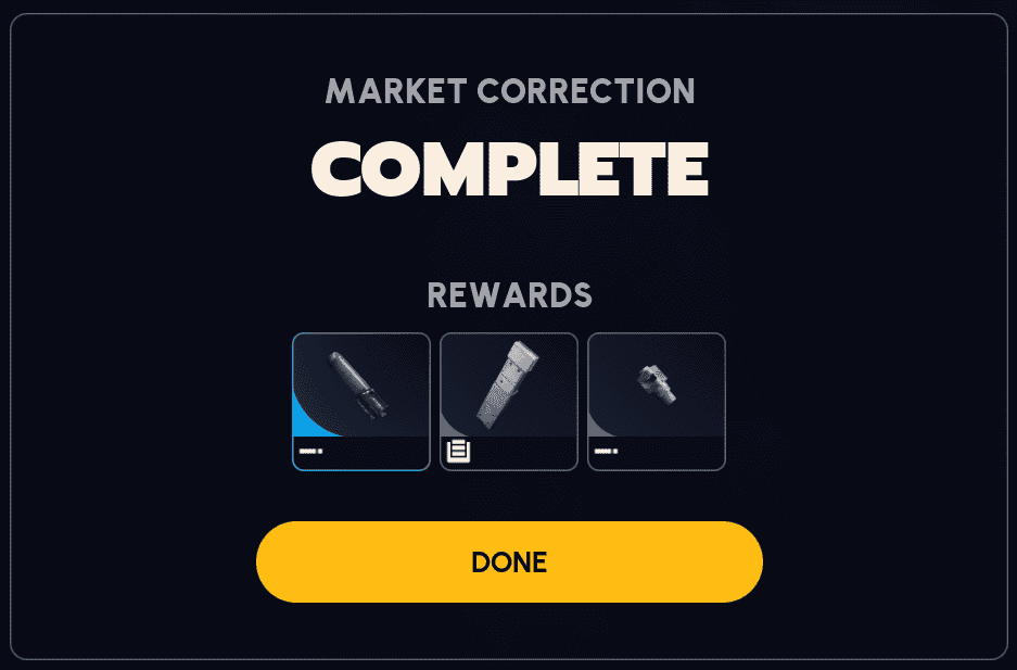 Ark Raiders Market Correction Reward