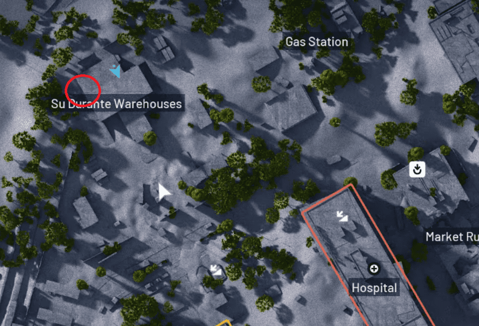 Burried City Marked for death quest map | gamenautica