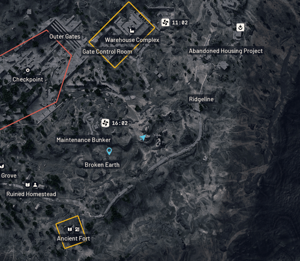 Arc location | gamenautica Arc location