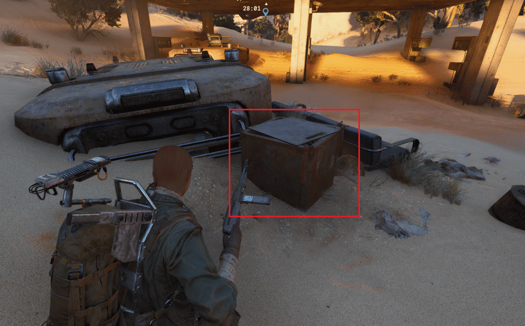 Deposit Burletta I in here and plant the bug