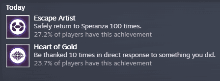 Escape Artist and Heart of gold