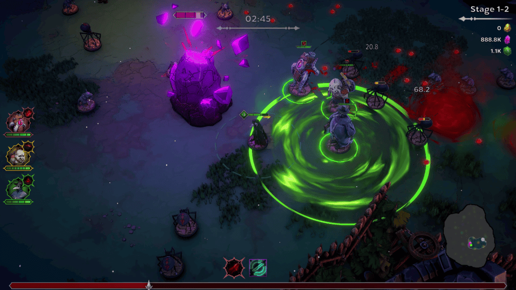 Gameplay Night Swarm