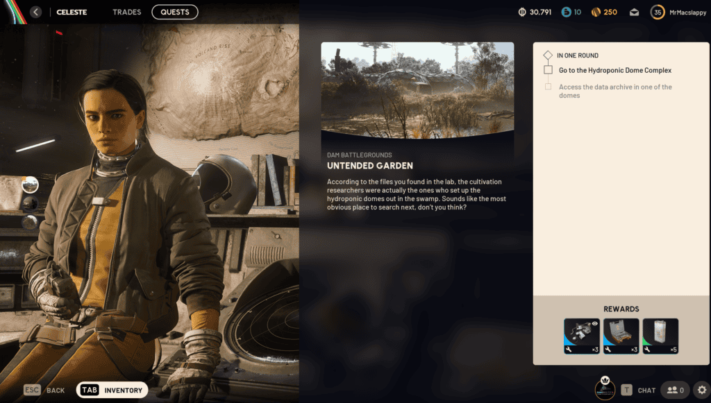 Untended Garden Quest Overview