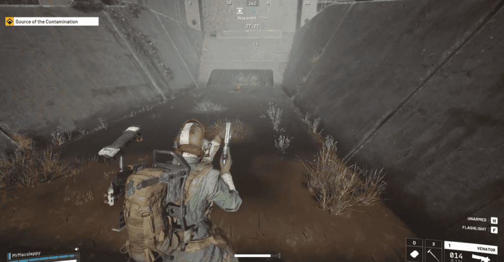 Source of the Contamination location