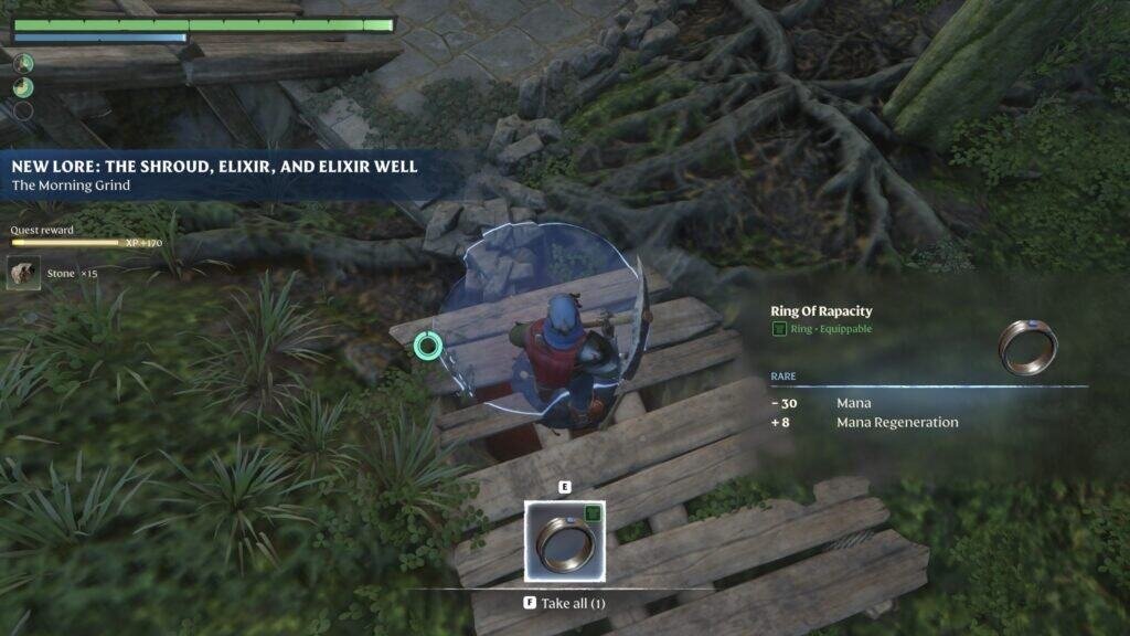 Enshrouded Dig up the ring