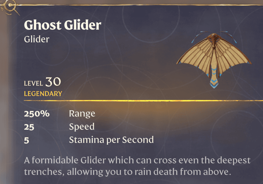 Enshrouded Ghost Glider