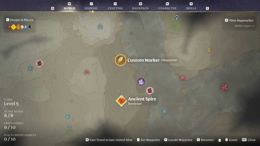 Enshrouded Hardwood location