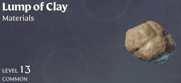 Enshrouded Lump of Clay | gamenautica Enshrouded Lump of Clay