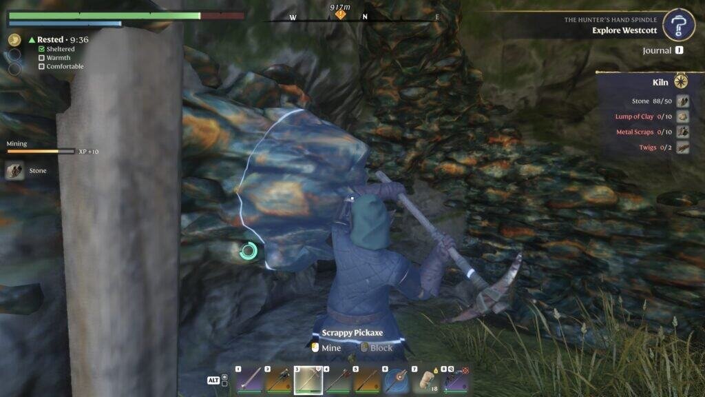 Enshrouded Mining Flintstone