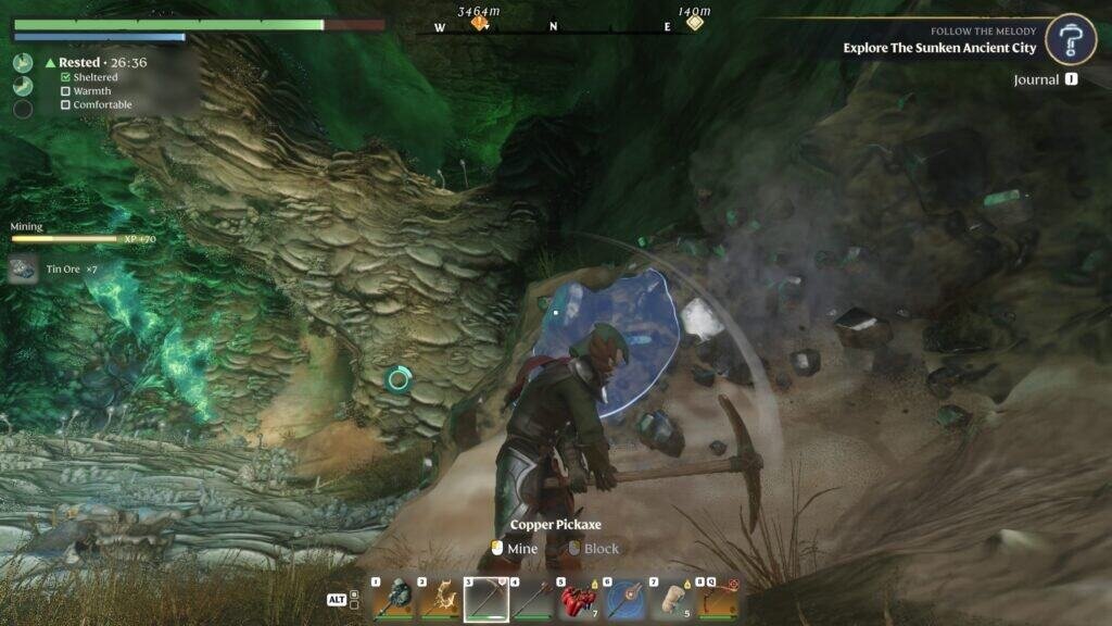 Enshrouded Mining Tin ore