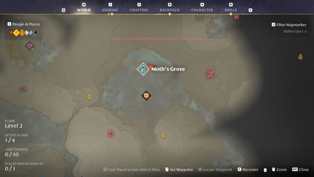 Enshrouded Moths grove | gamenautica Enshrouded Moths grove