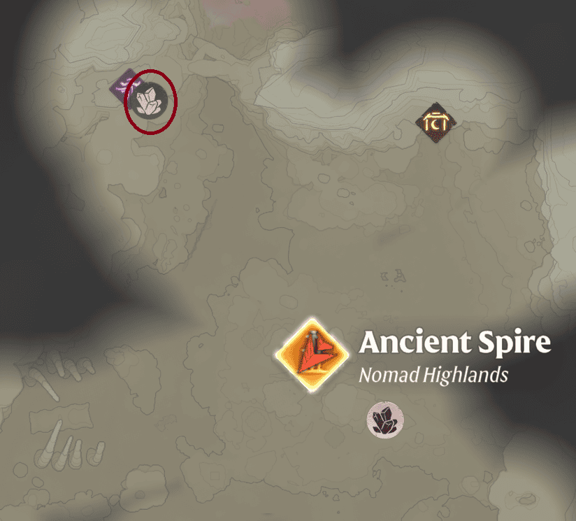 Enshrouded Northwest cave Tin ore location