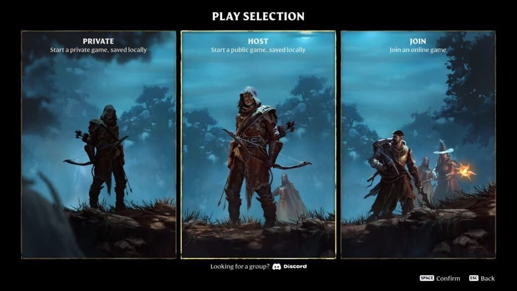 Enshrouded Player Selection | gamenautica Enshrouded Player Selection