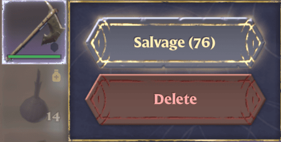 Enshrouded Salvage Runes