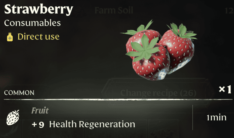 Enshrouded Strawberry | gamenautica Enshrouded Strawberry