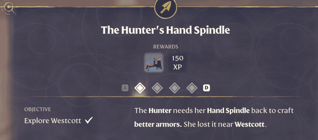 Enshrouded The Hunters Hand spindle quest | gamenautica Enshrouded The Hunters Hand spindle quest