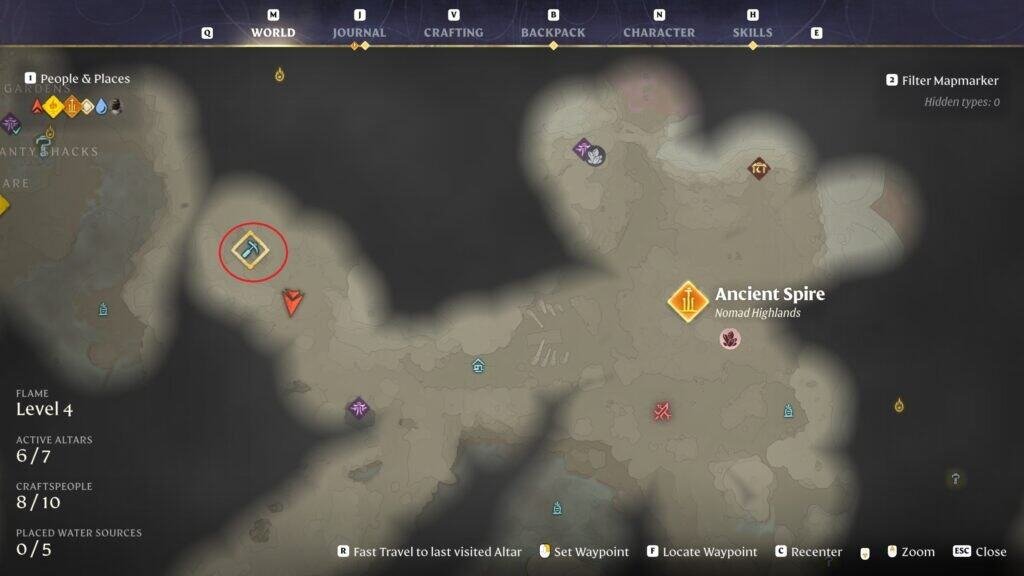 Enshrouded West Mining rift