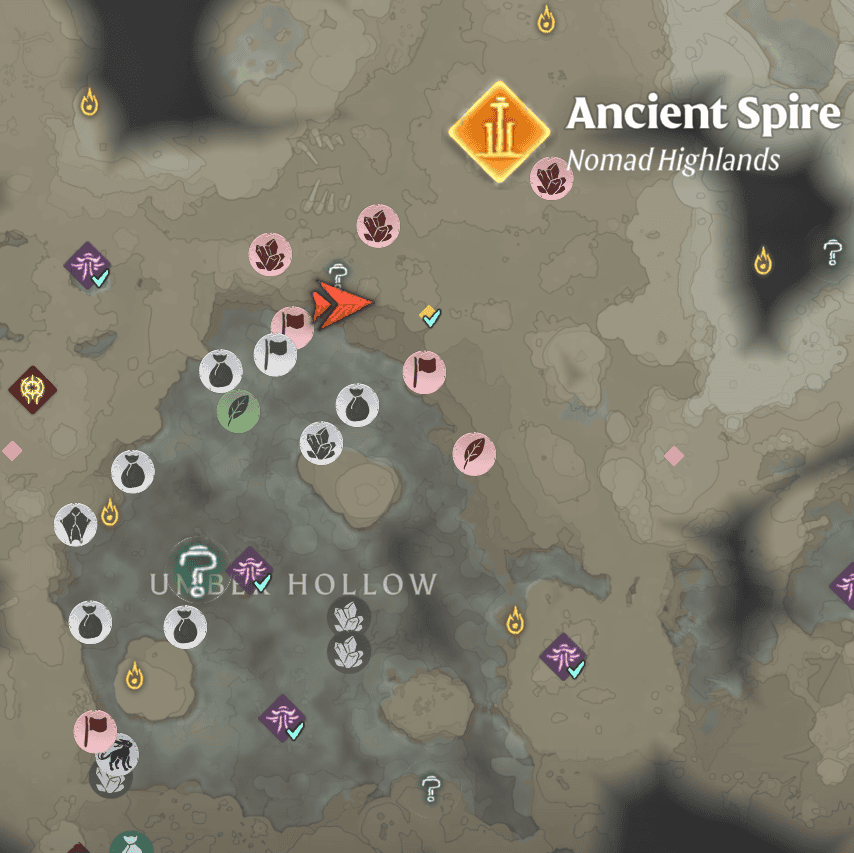 Enshrouded Where to find Umber Hollow