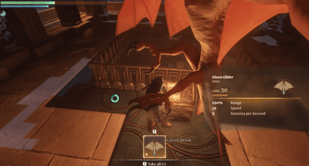 Enshrouded obtaining the Ghost Glider