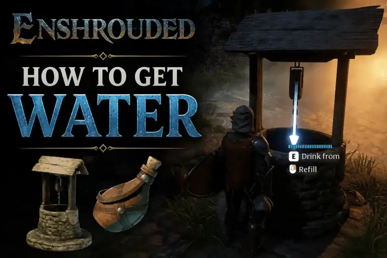 How to get water in Enshrouded