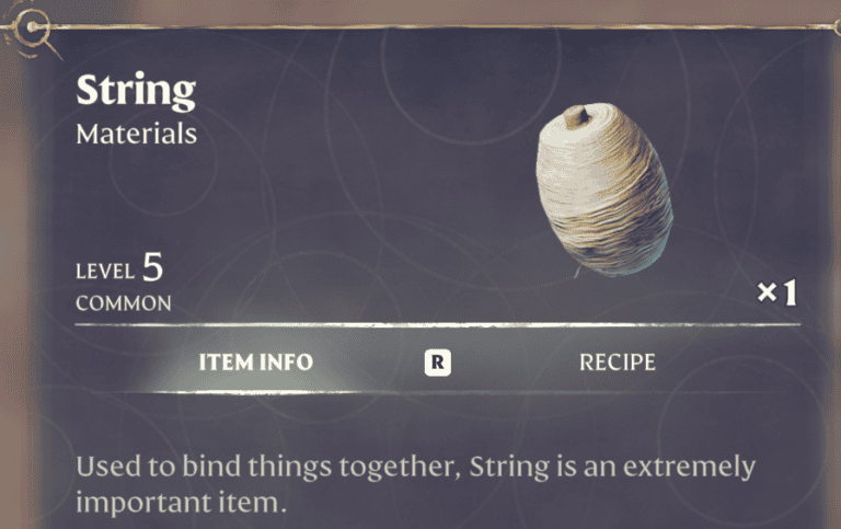 Enshrouded How to get Strings