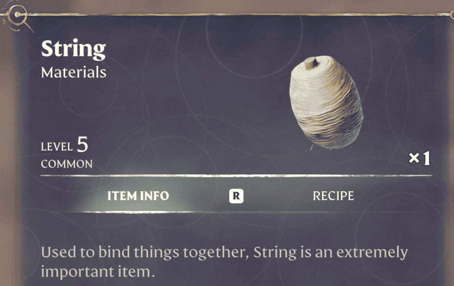 Enshrouded How to get Strings