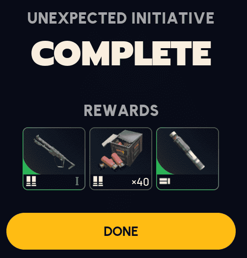 Arc Raiders Unexpected Initiative Rewards