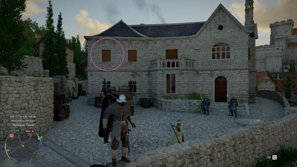 Crimson Desert Back of the Bluemont Manor