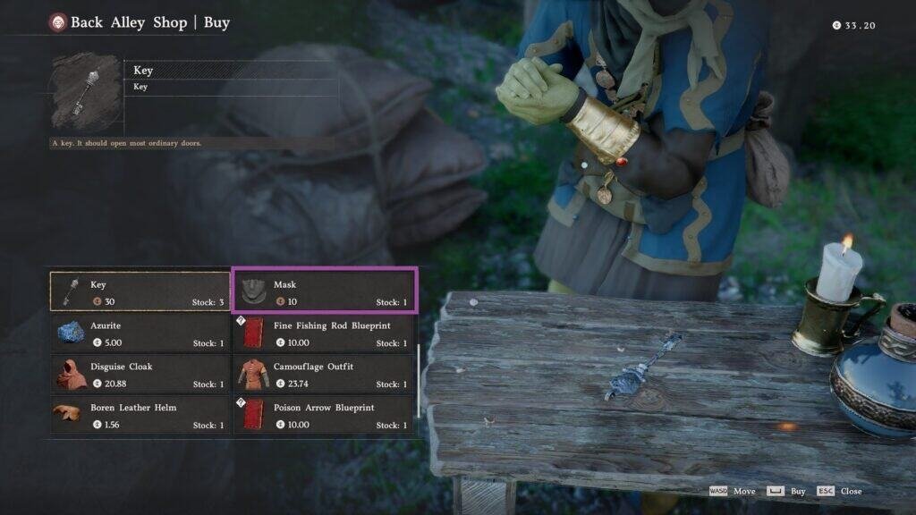 Crimson Desert Buy Mask