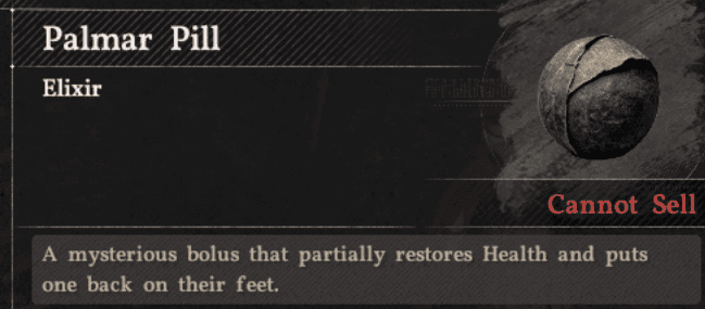 Crimson Desert Palmer Pill