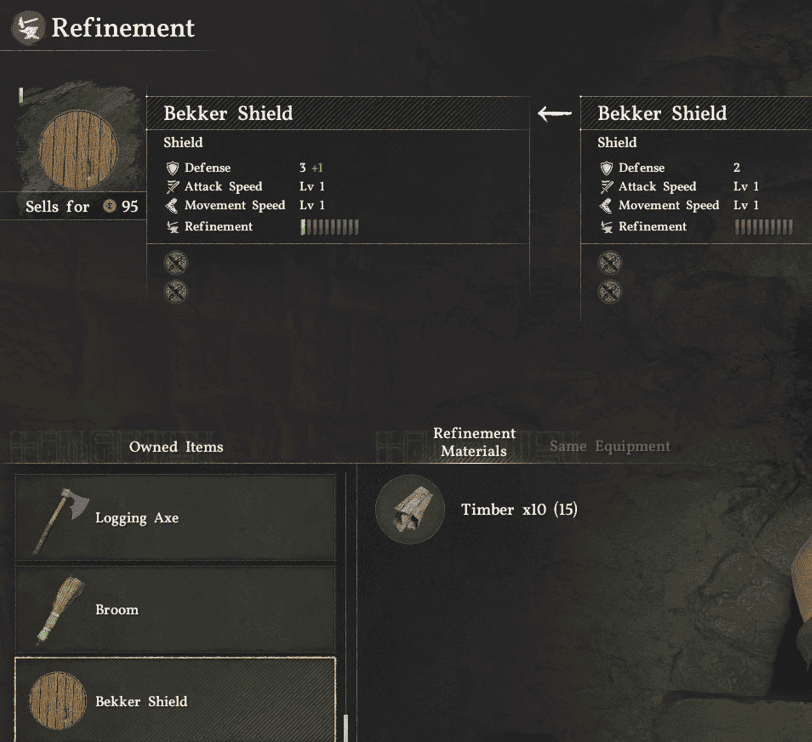 Crimson Desert Refine Bekker Shield | gamenautica Crimson Desert Refine Bekker Shield