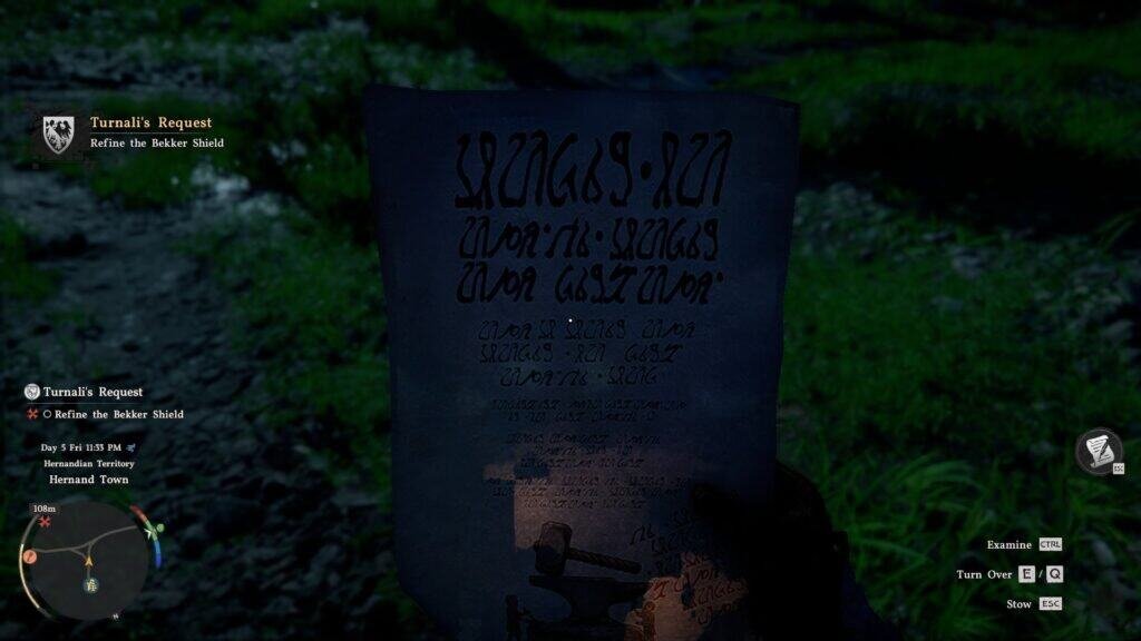 Crimson Desert Turnalis Smithy flyer | gamenautica Crimson Desert Turnalis Smithy flyer