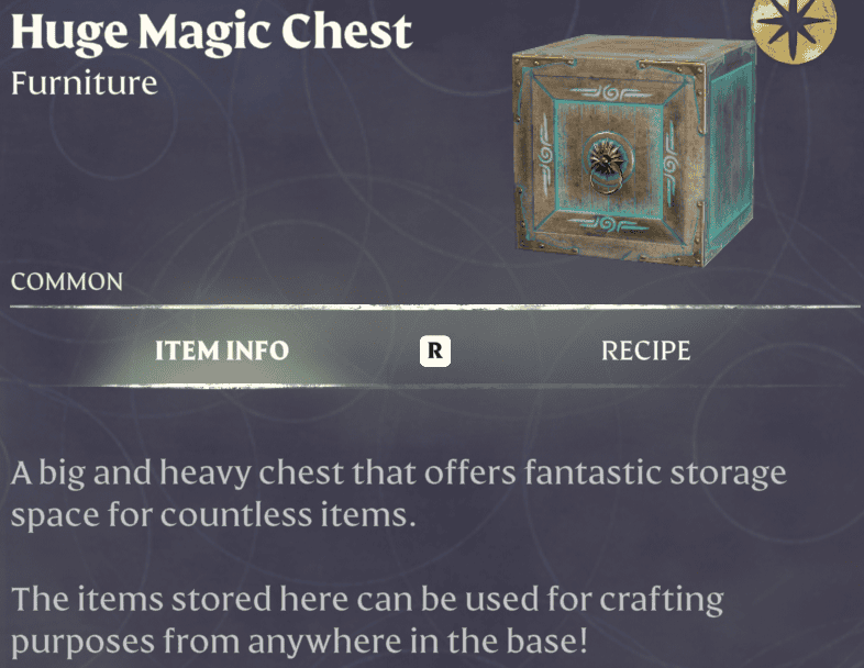 Enshrouded Huge Magic Chest