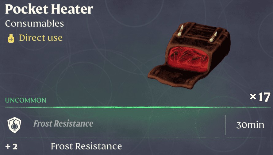 Enshrouded Pocket Heater