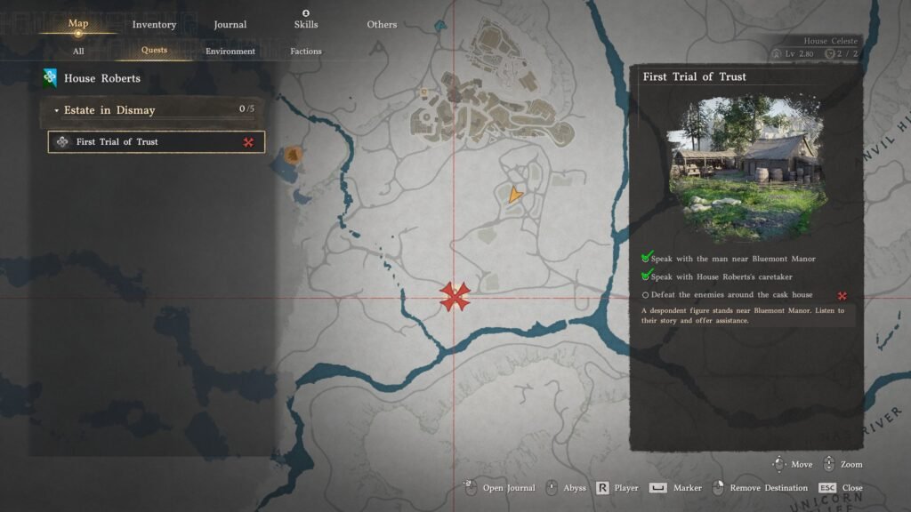 Bluemont Cask House Lcation