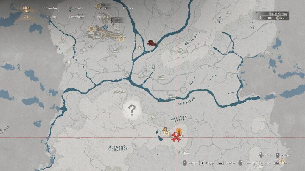 Crimson Desert Cheers Echoing From the Edge Map location 2