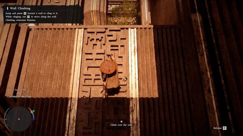 Crimson Desert Climb the first Wall