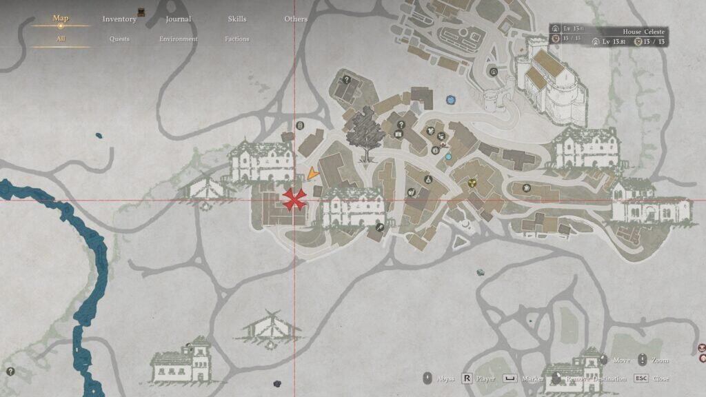 Crimson Desert First Step to Rebuilding Location