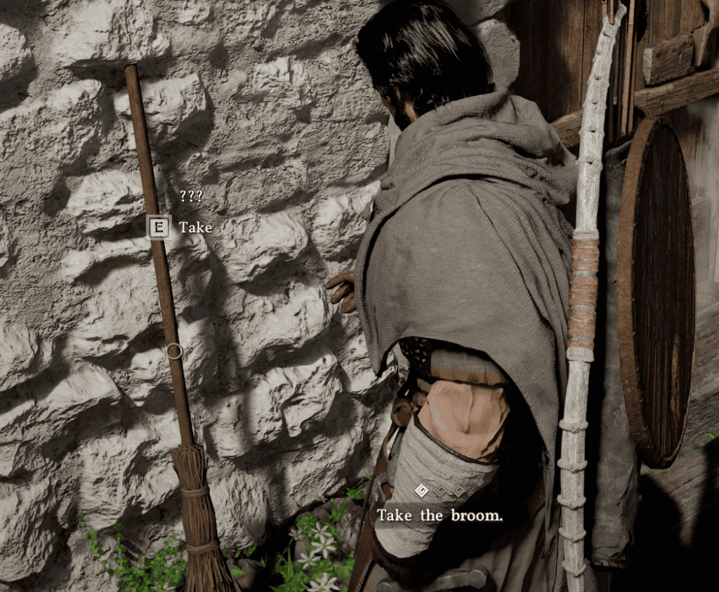 Crimson Desert Pick up the Broom