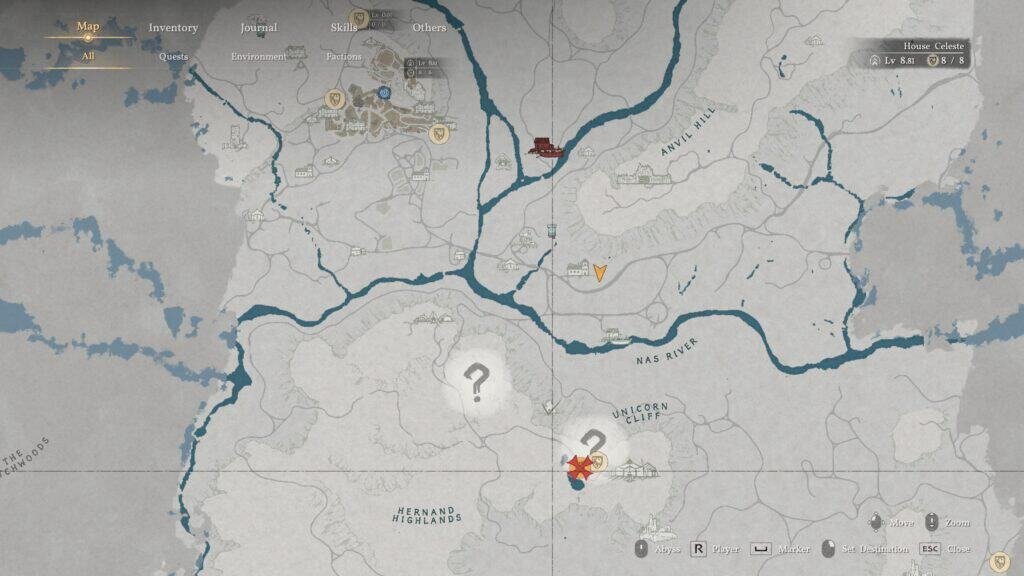 Crimson Desert Rebellion or Revolution Map Location 1