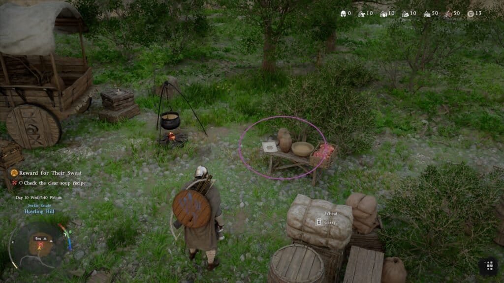 Crimson Desert Reward for Their Sweat Pick up the recipe