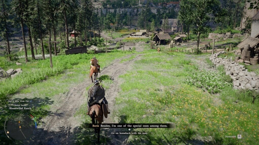 Crimson Desert Secrets Hidden in the Dark Follow Boris on Horseback