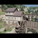 Crimson Desert Shadow Cast Over the River