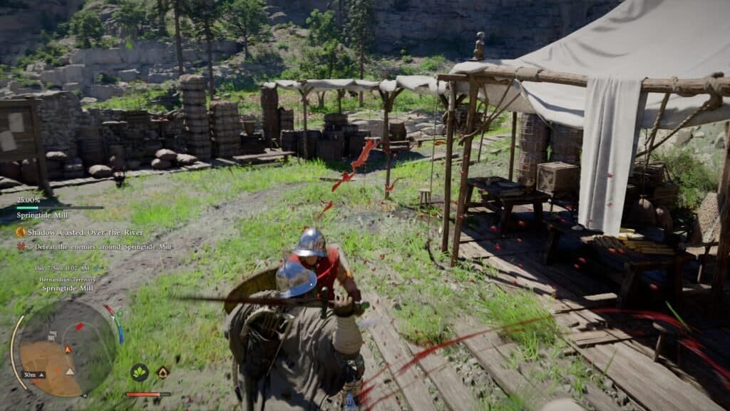 Crimson Desert Shadow Cast Over the River Defeat Enemies | gamenautica Crimson Desert Shadow Cast Over the River Defeat Enemies