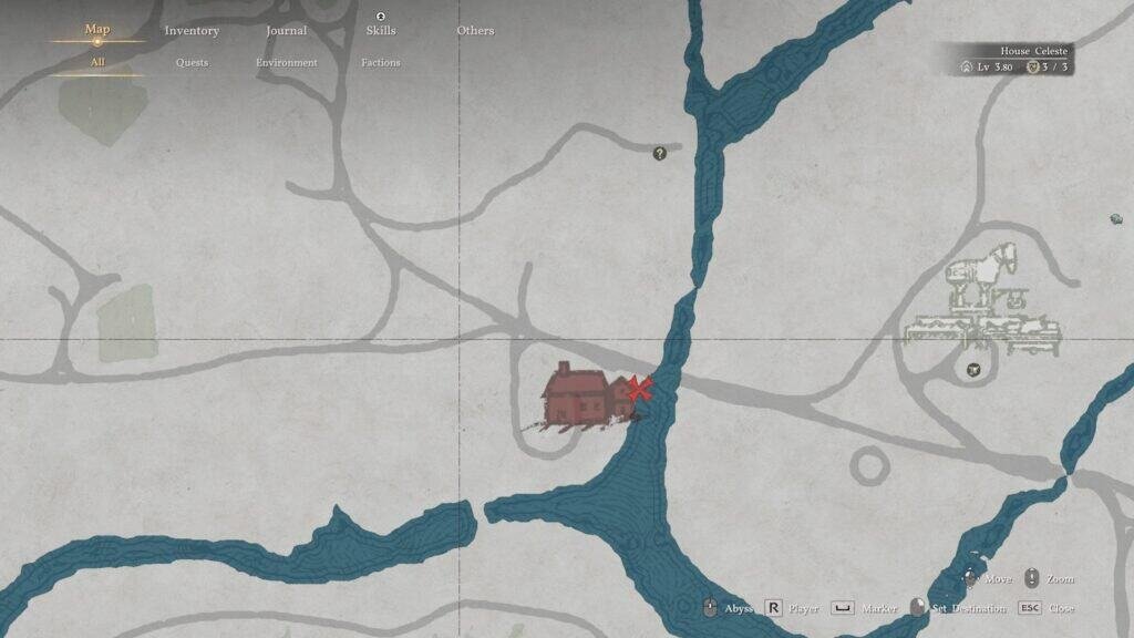 Crimson Desert Shadow Cast Over the River Location 2 | gamenautica Crimson Desert Shadow Cast Over the River Location 2