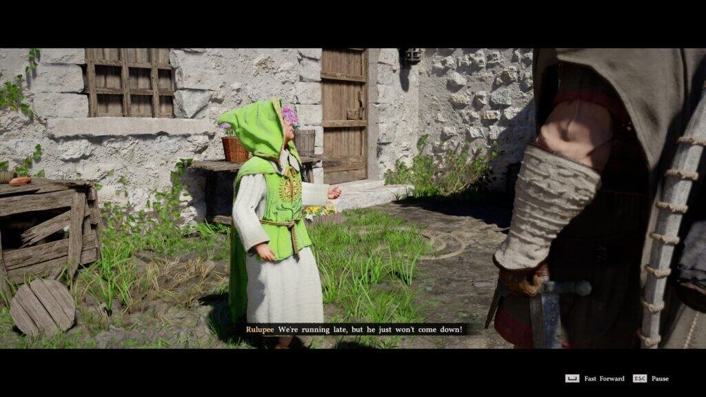 Crimson Desert Talk to the Child