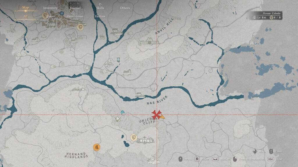 Crimson Desert The Flames of Greed Burning House Location 1