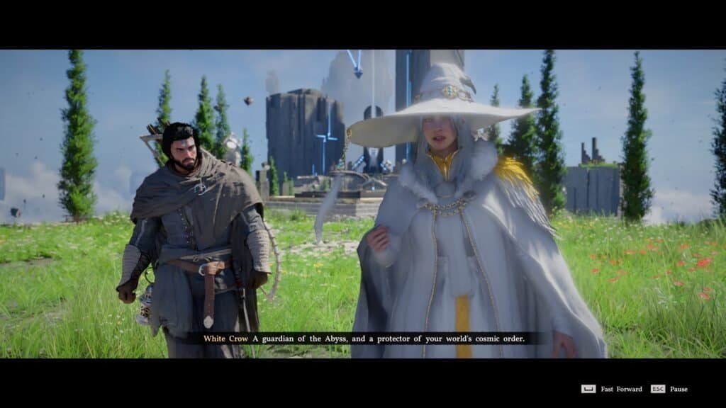 Crimson Desert Woman in White