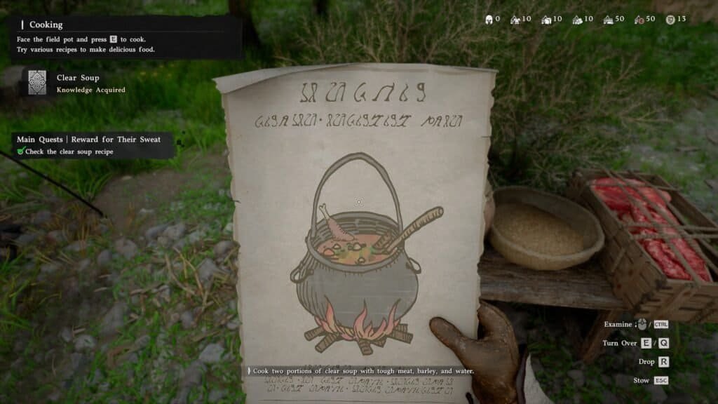 Examine Recipe